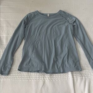 Athleta Sky Blue Long Sleeve Top